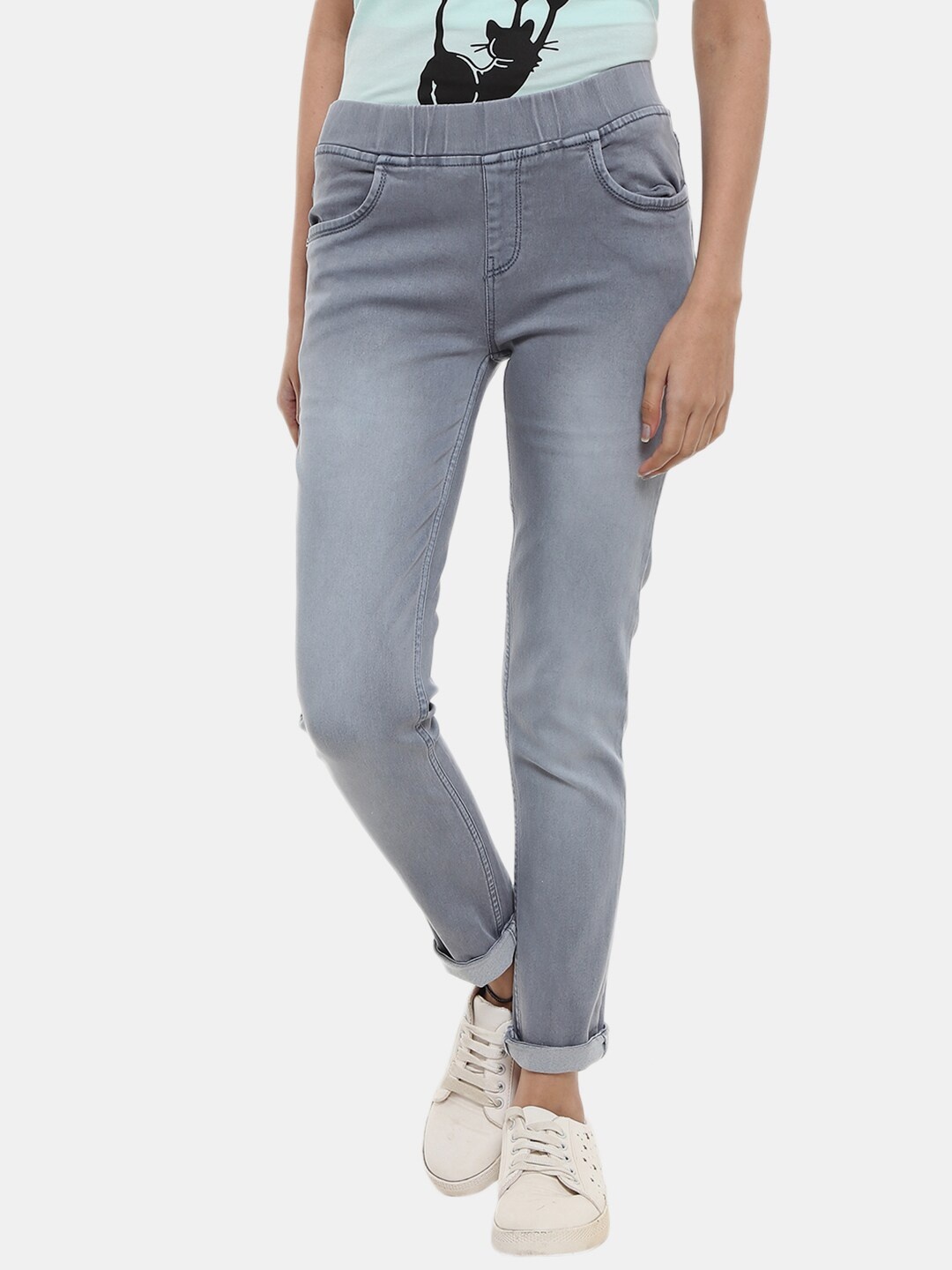 

V-Mart Women Grey Jeggings