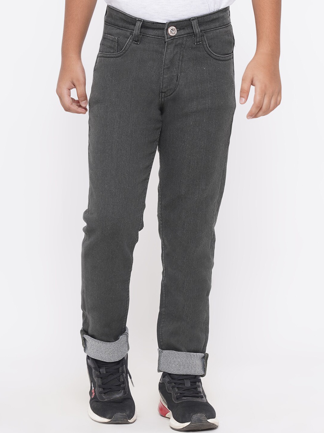

Dais Boys Olive Jean Stretchable Jeans