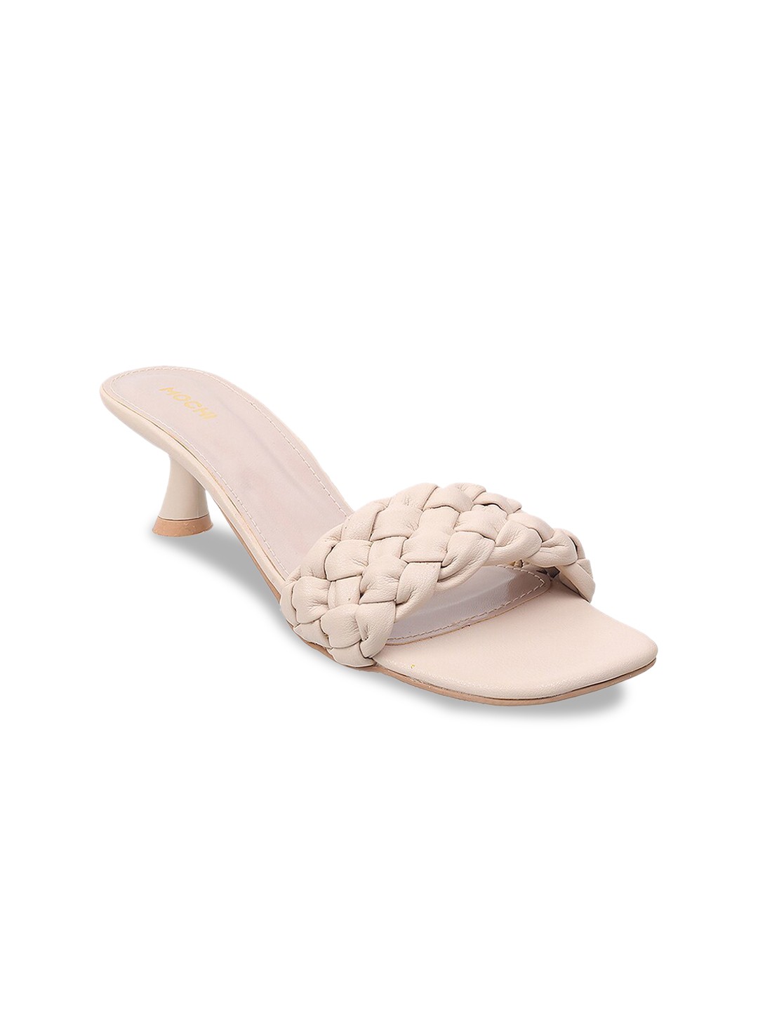 

Mochi Beige Kitten Heels