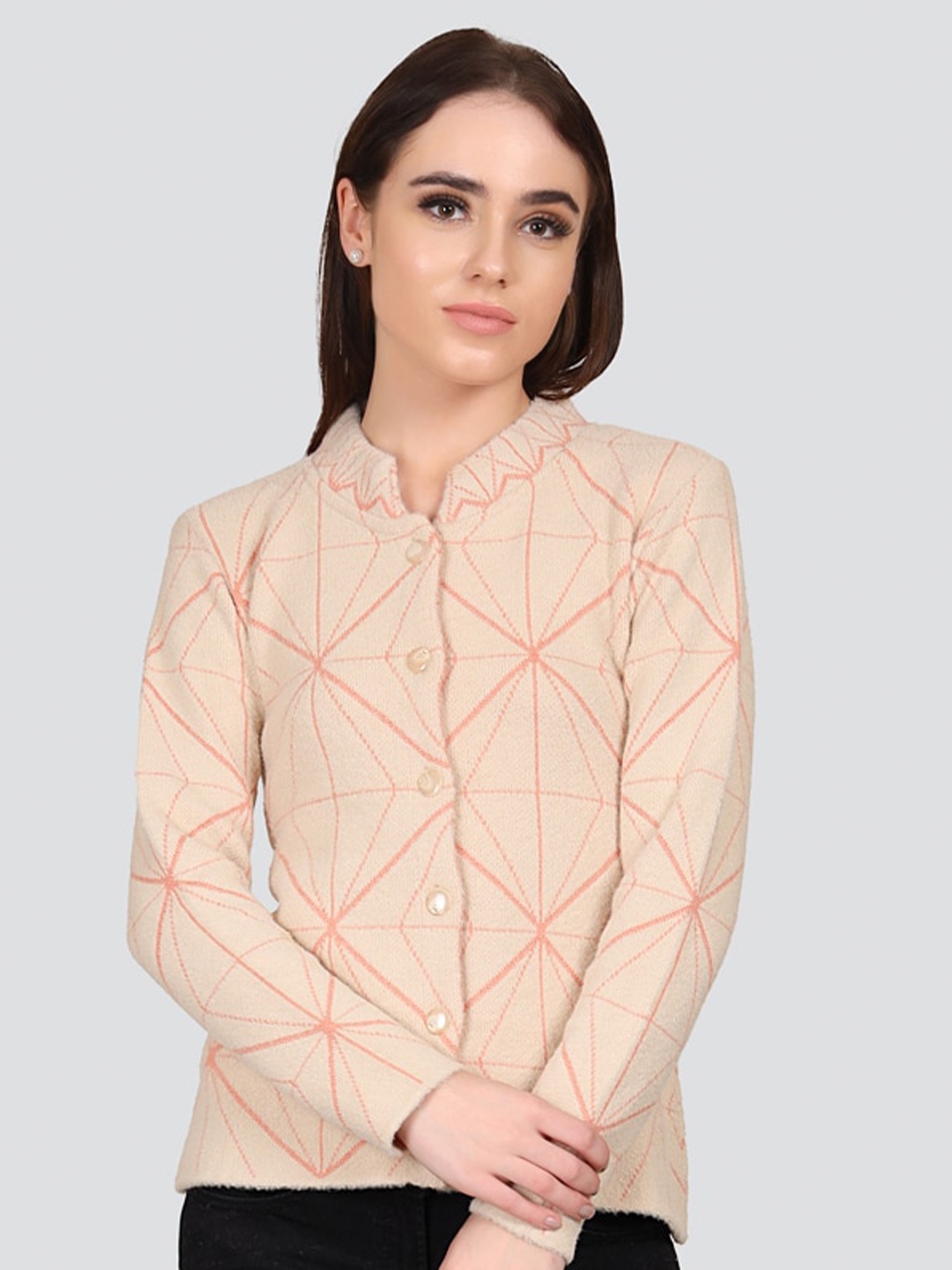 

Arshiya Women Beige Cardigan