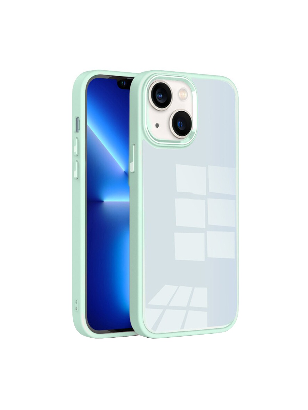 

Karwan Green Silicone iPhone 13 Mini Back Case
