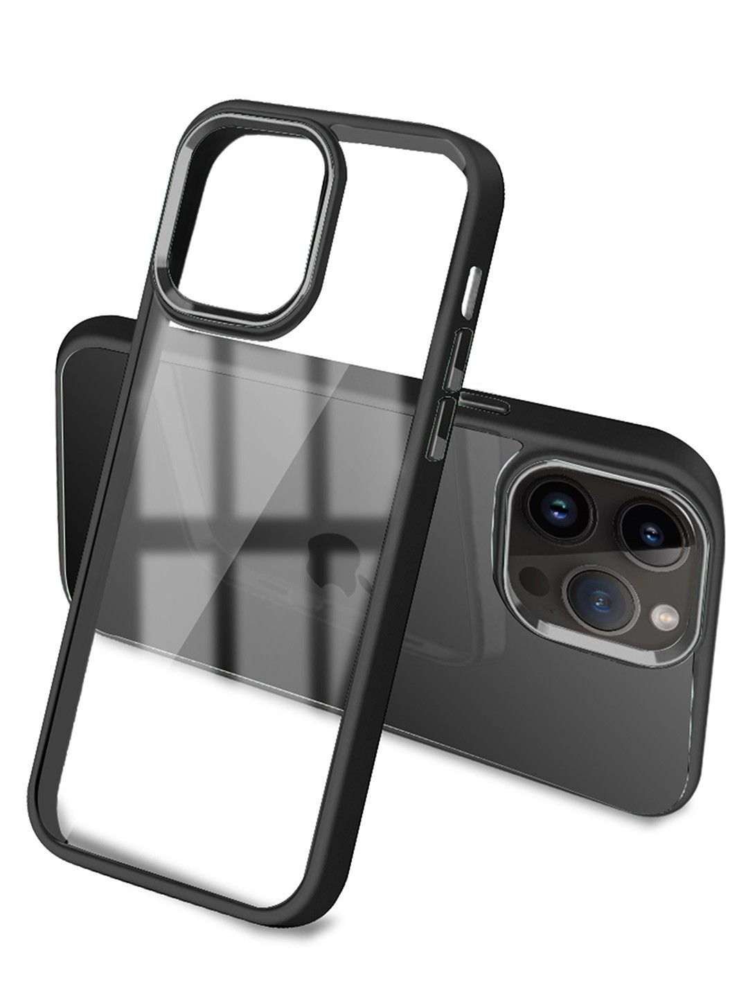 

Karwan Black iPhone 11pro Max Metal Lens Phone Back Cover