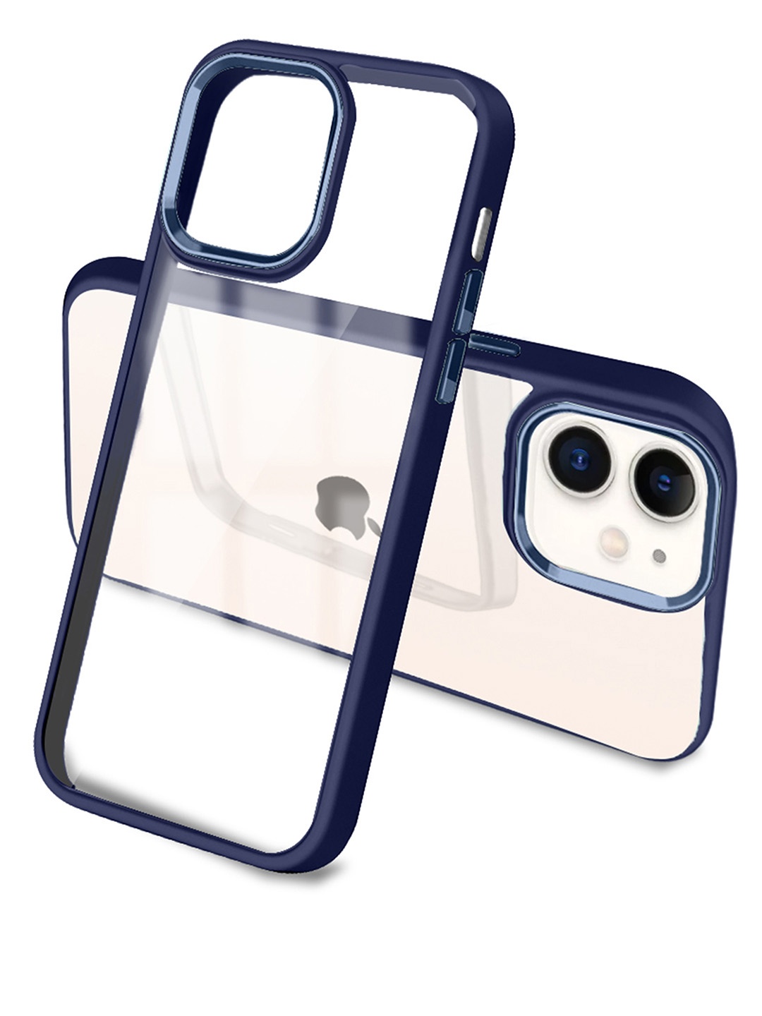 

Karwan Blue iPhone 12 Metal Lens Phone Back Cover