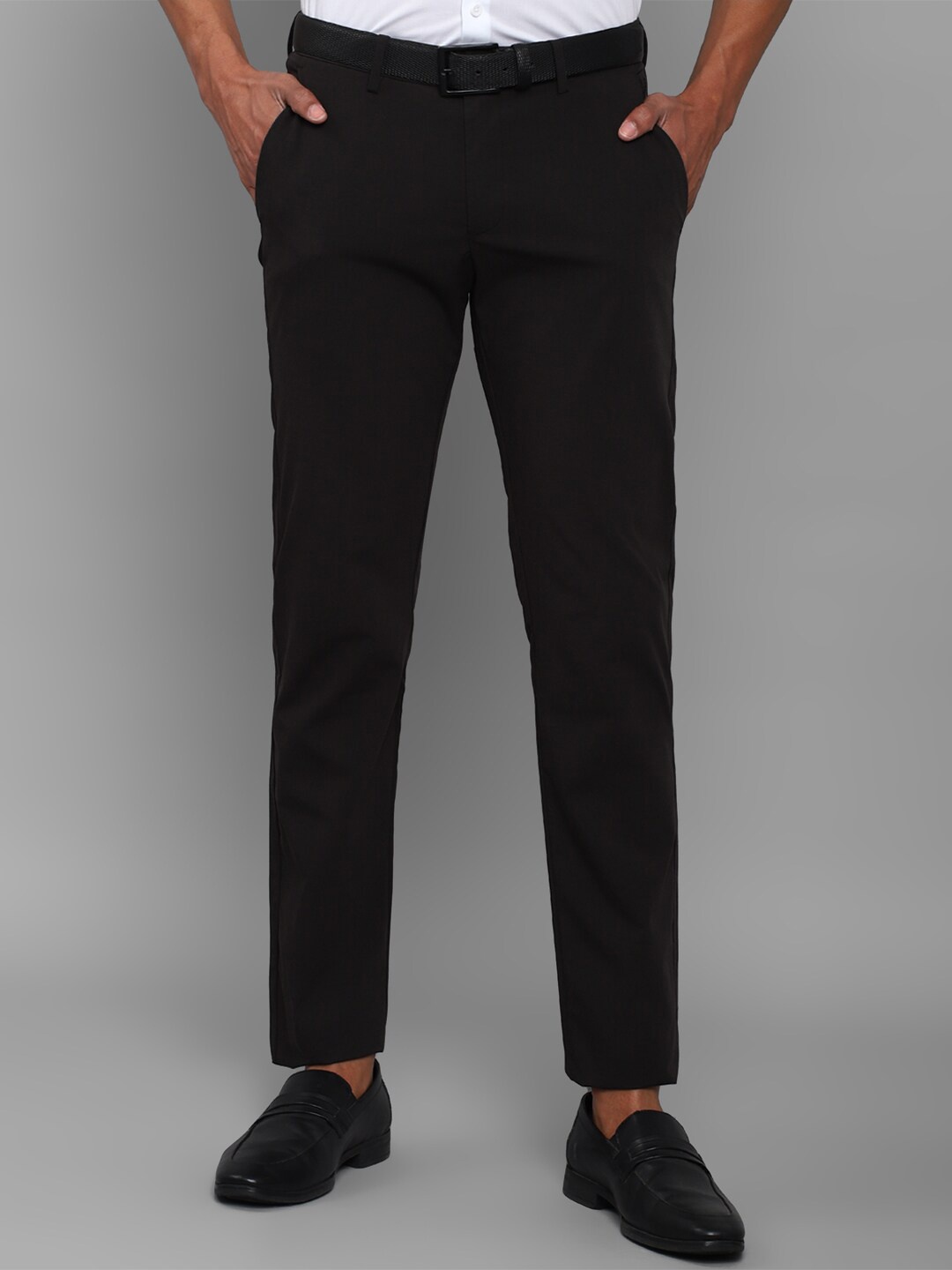 

Allen Solly Men Black Slim Fit Trouser