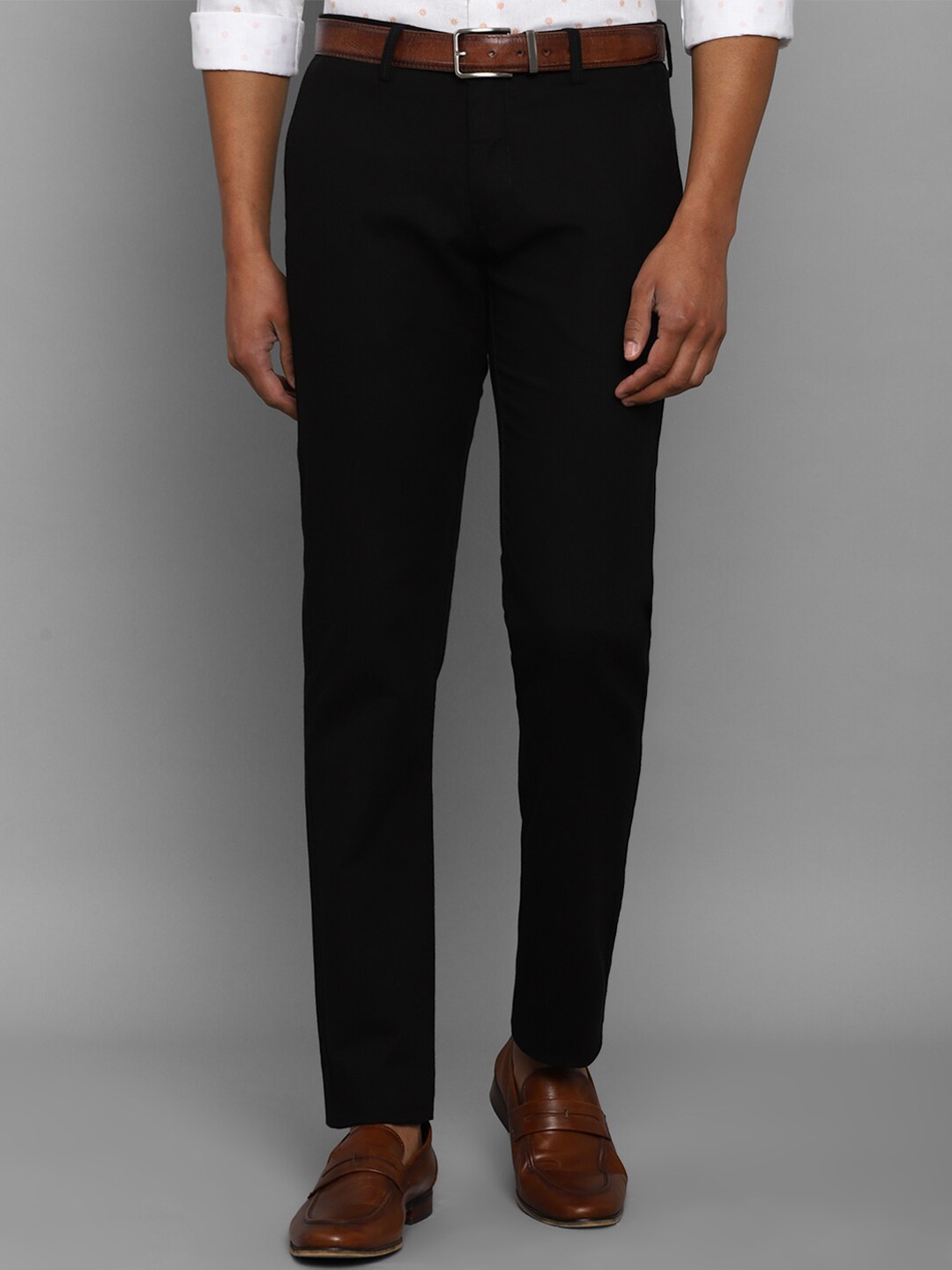 

Allen Solly Men Black Slim Fit Trouser