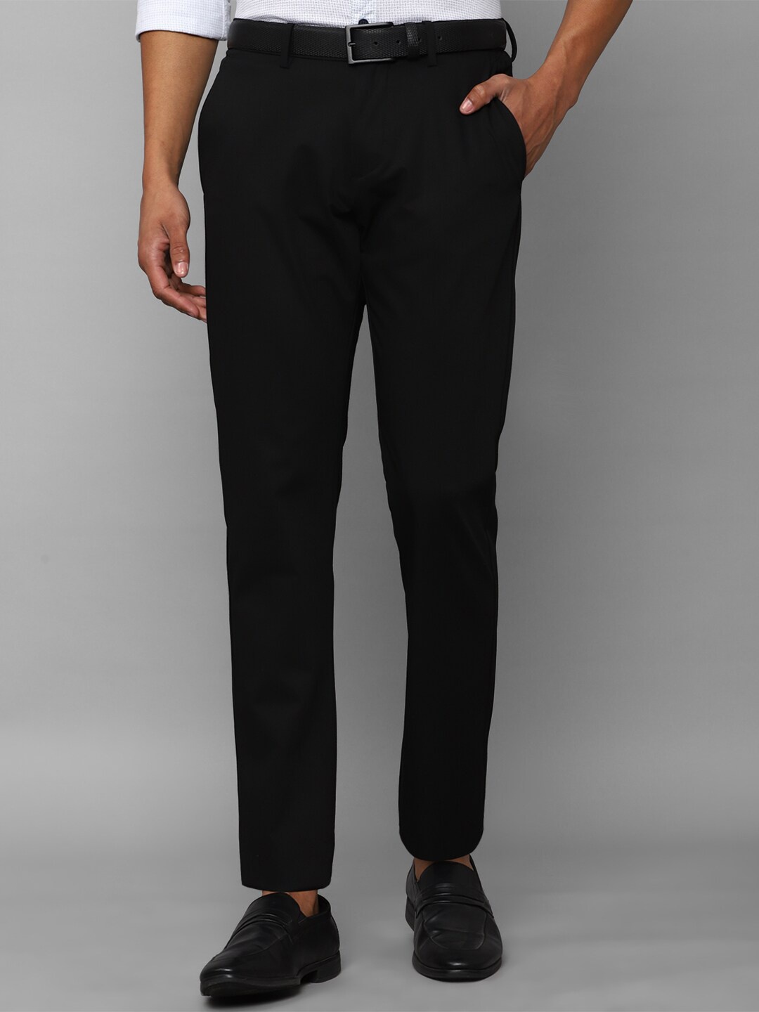 

Allen Solly Men Black Slim Fit Trouser