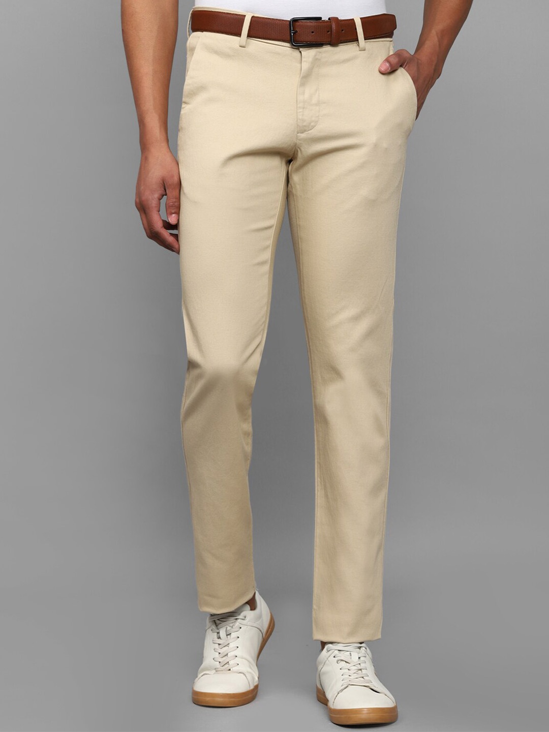 

Allen Solly Sport Men Khaki Slim Fit Trouser