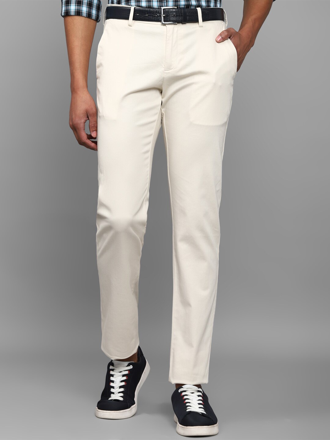 

Allen Solly Sport Men White Slim Fit Trouser