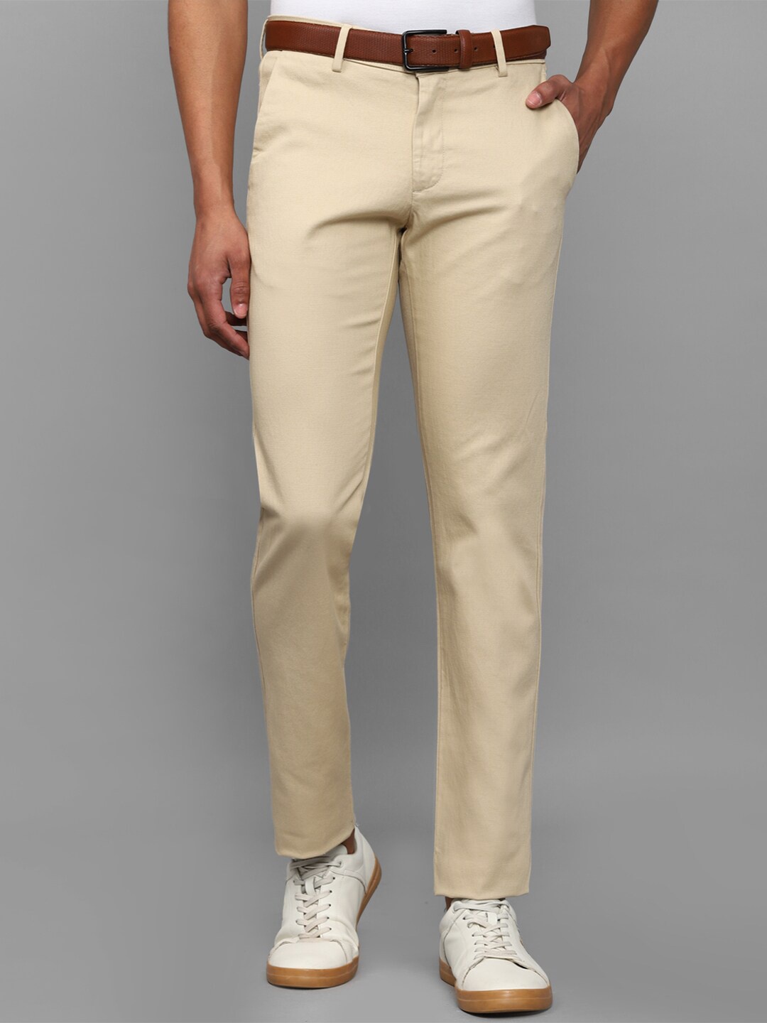 

Allen Solly Sport Men Khaki Slim Fit Trouser