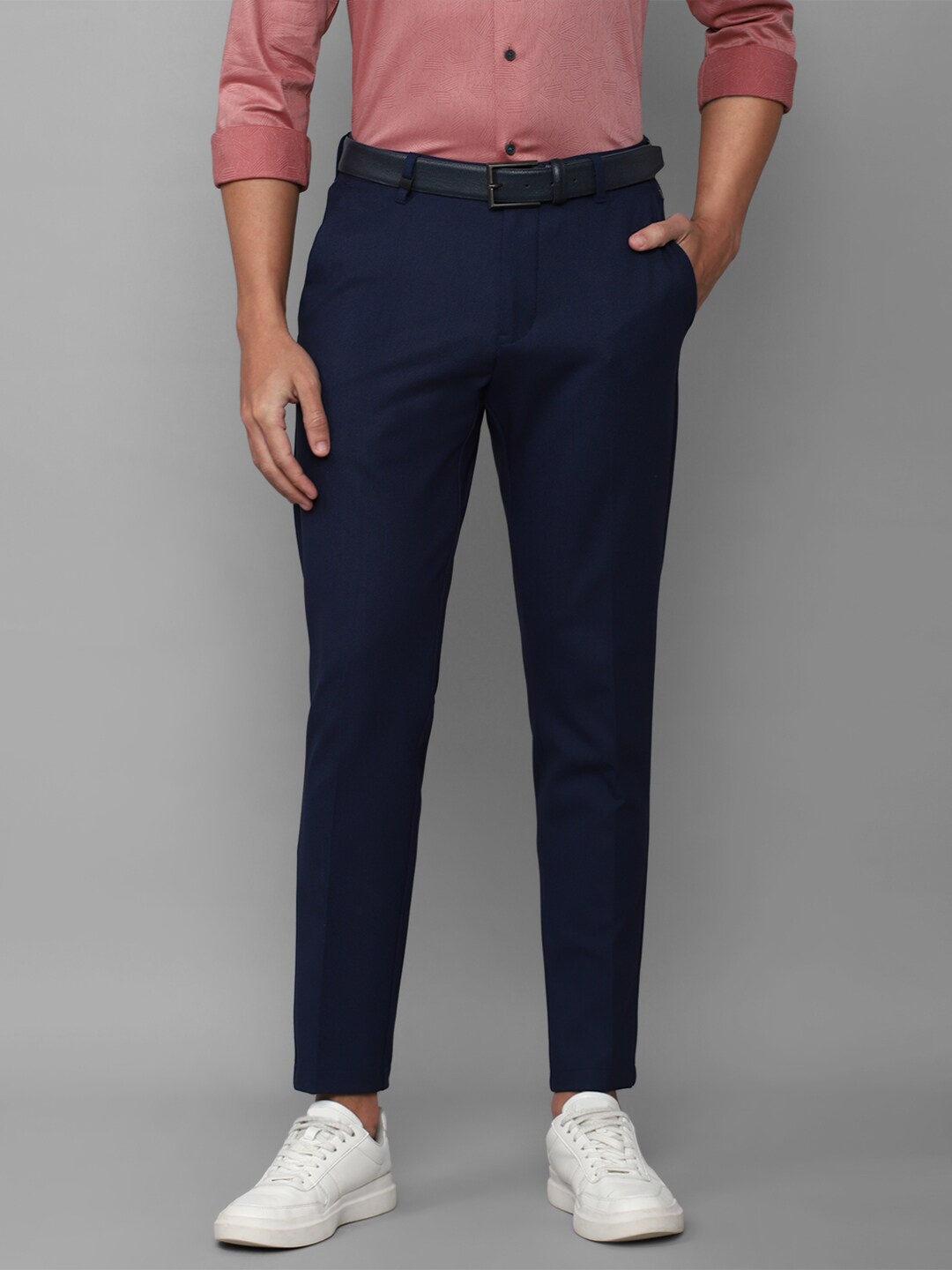 

Louis Philippe Sport Men Blue Slim Fit Chinos Trousers