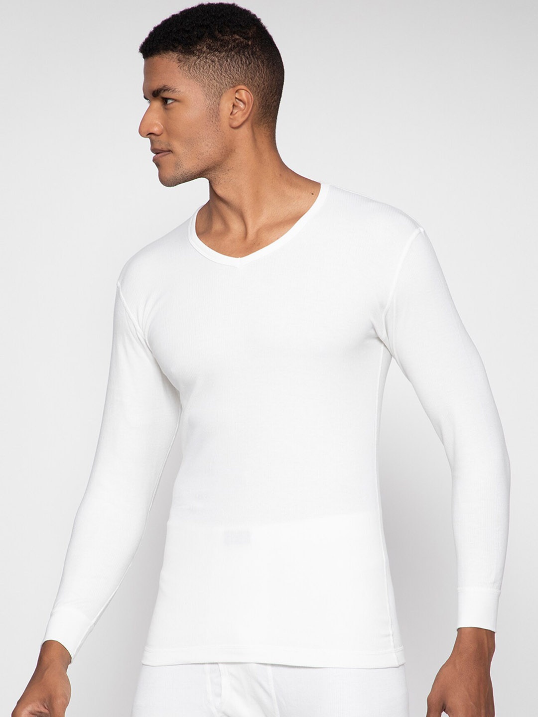 

SPORTO Men White Ultima Thermal T-Shirt