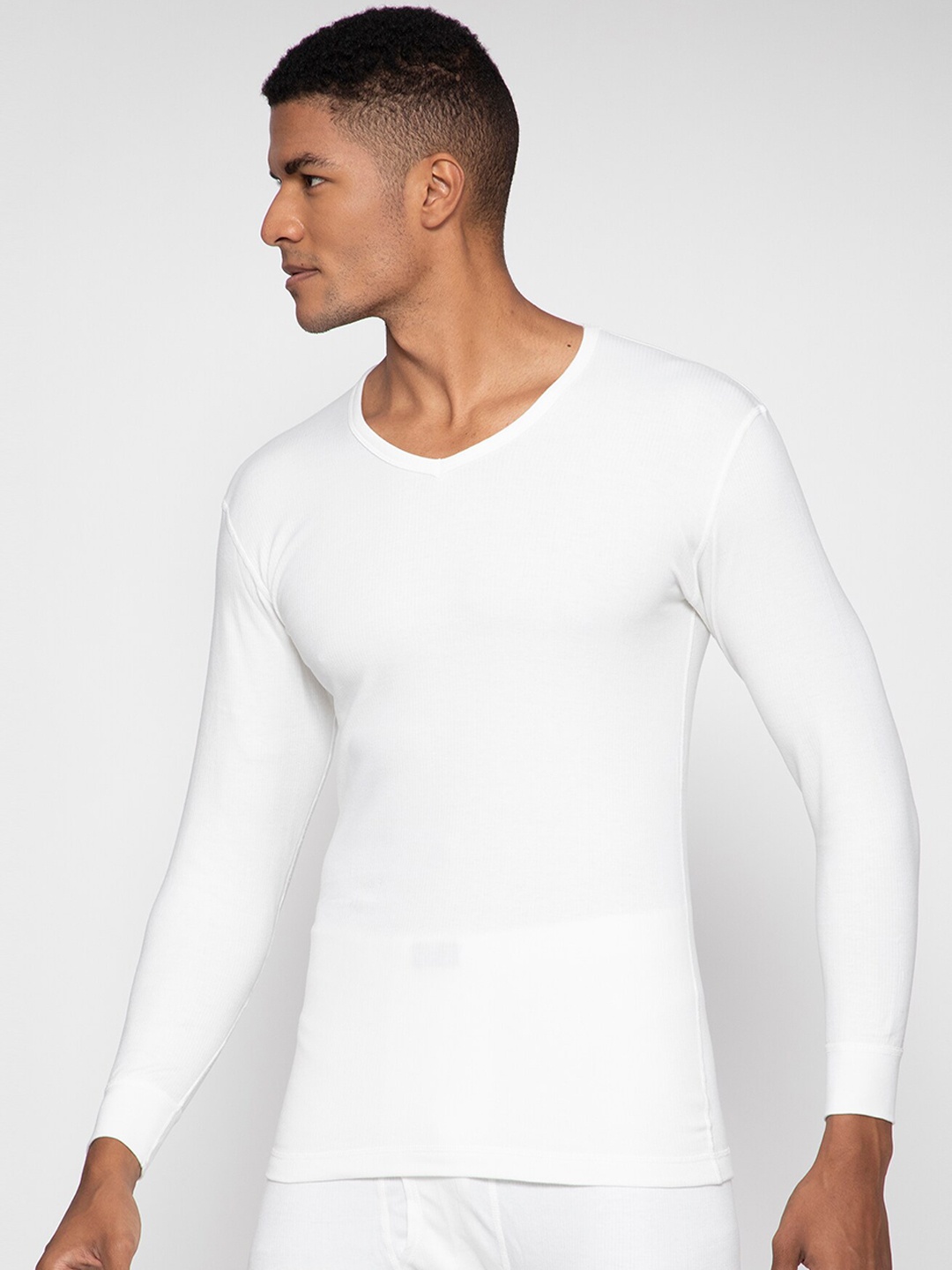 

SPORTO Men White Ultima Thermal T-Shirt