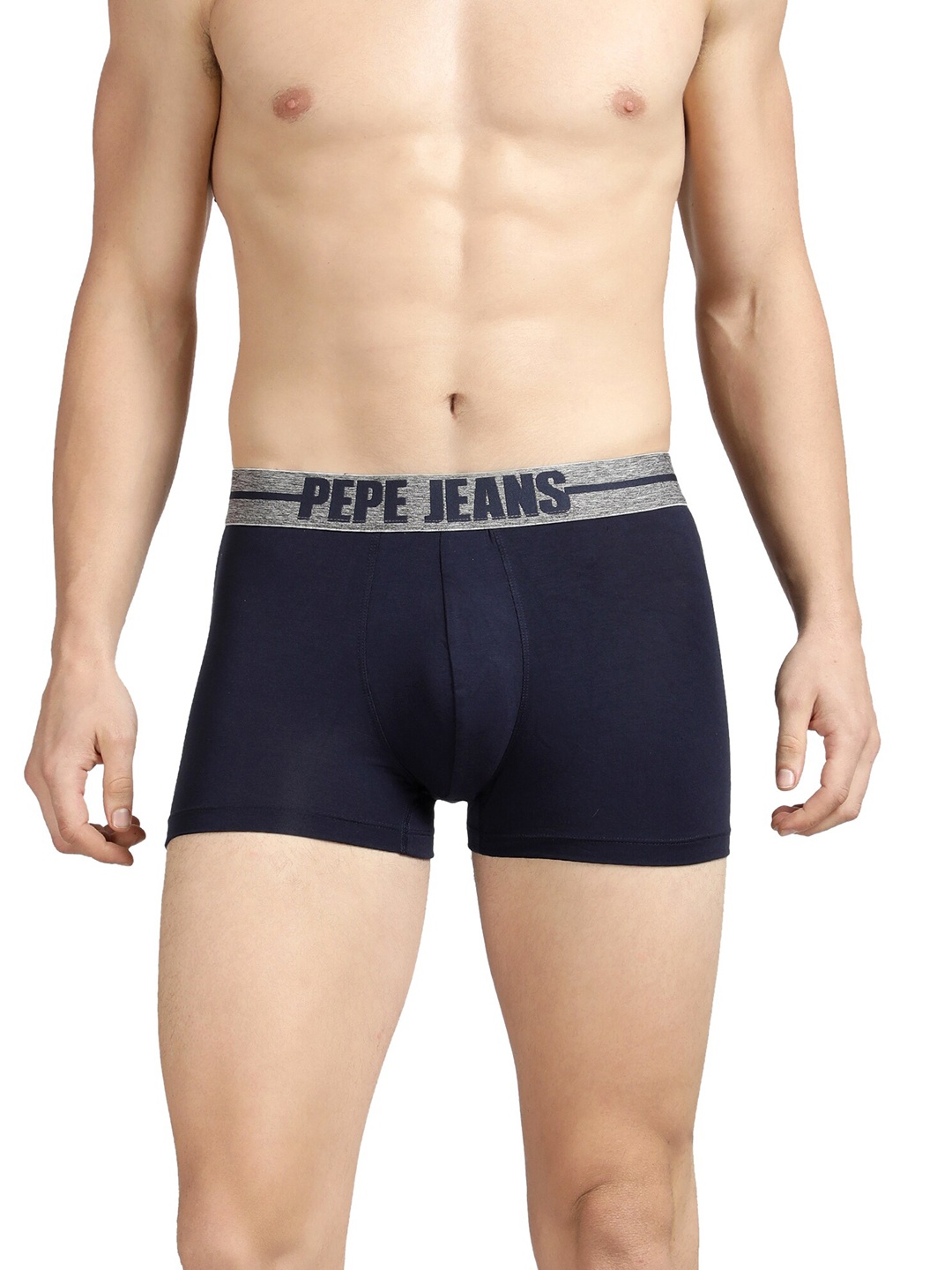 

Pepe Jeans Men Navy Blue Cotton Trunk PPT01_NAVY_XL