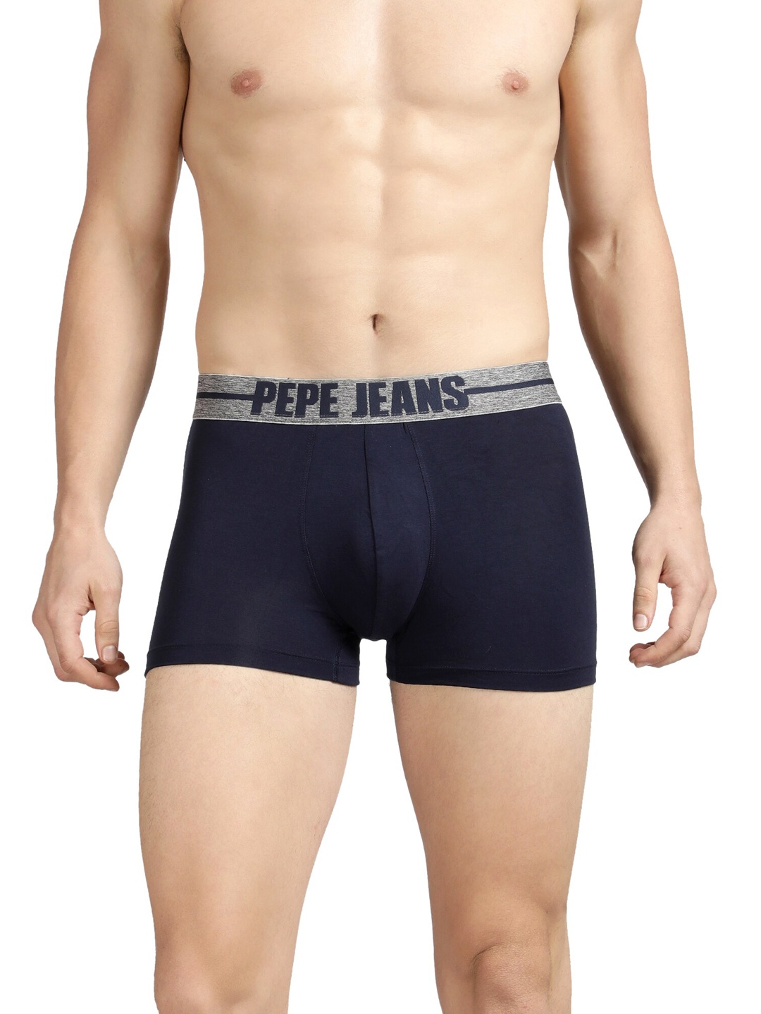 

Pepe Jeans Men Navy Blue 4-Way Stretch Modal Trunk PPT01_NAVY_L