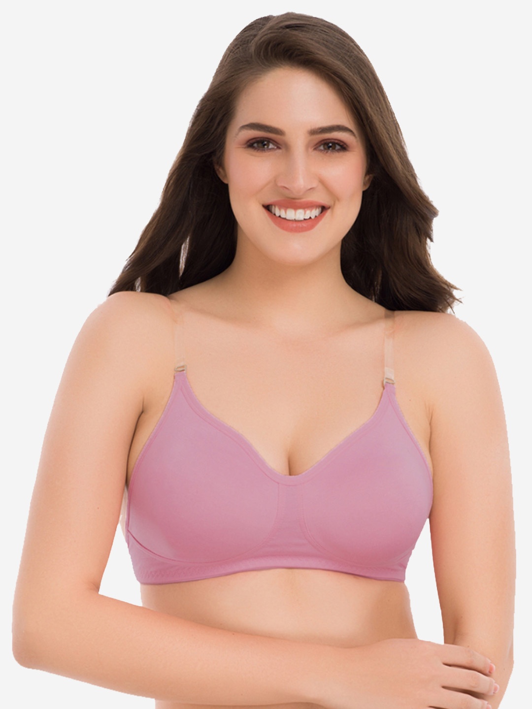 

GROVERSONS Paris Beauty Mauve Cotton Non Padded Bra