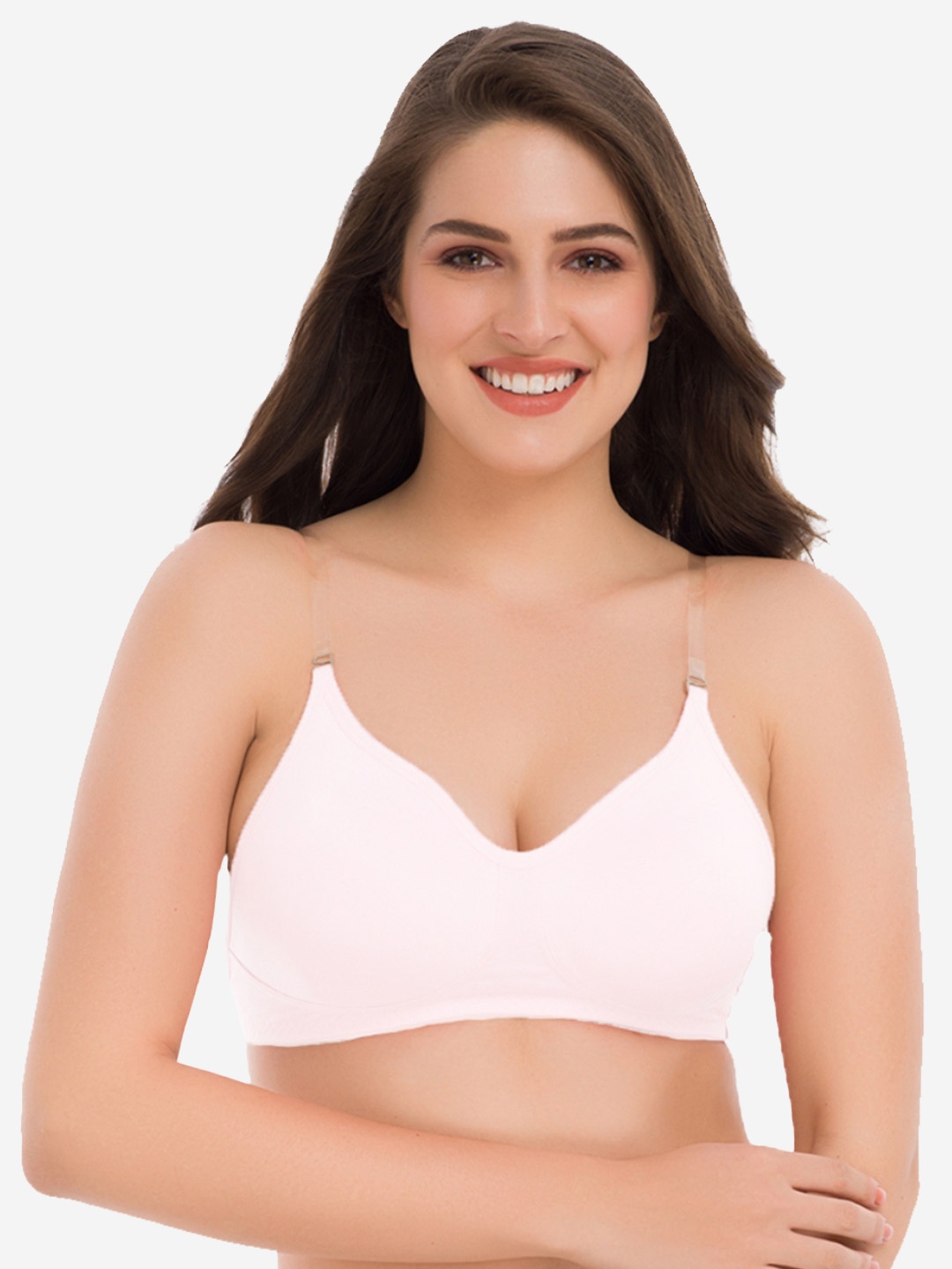 

GROVERSONS Paris Beauty White Non Padded & Non-Wired Cotton Bra