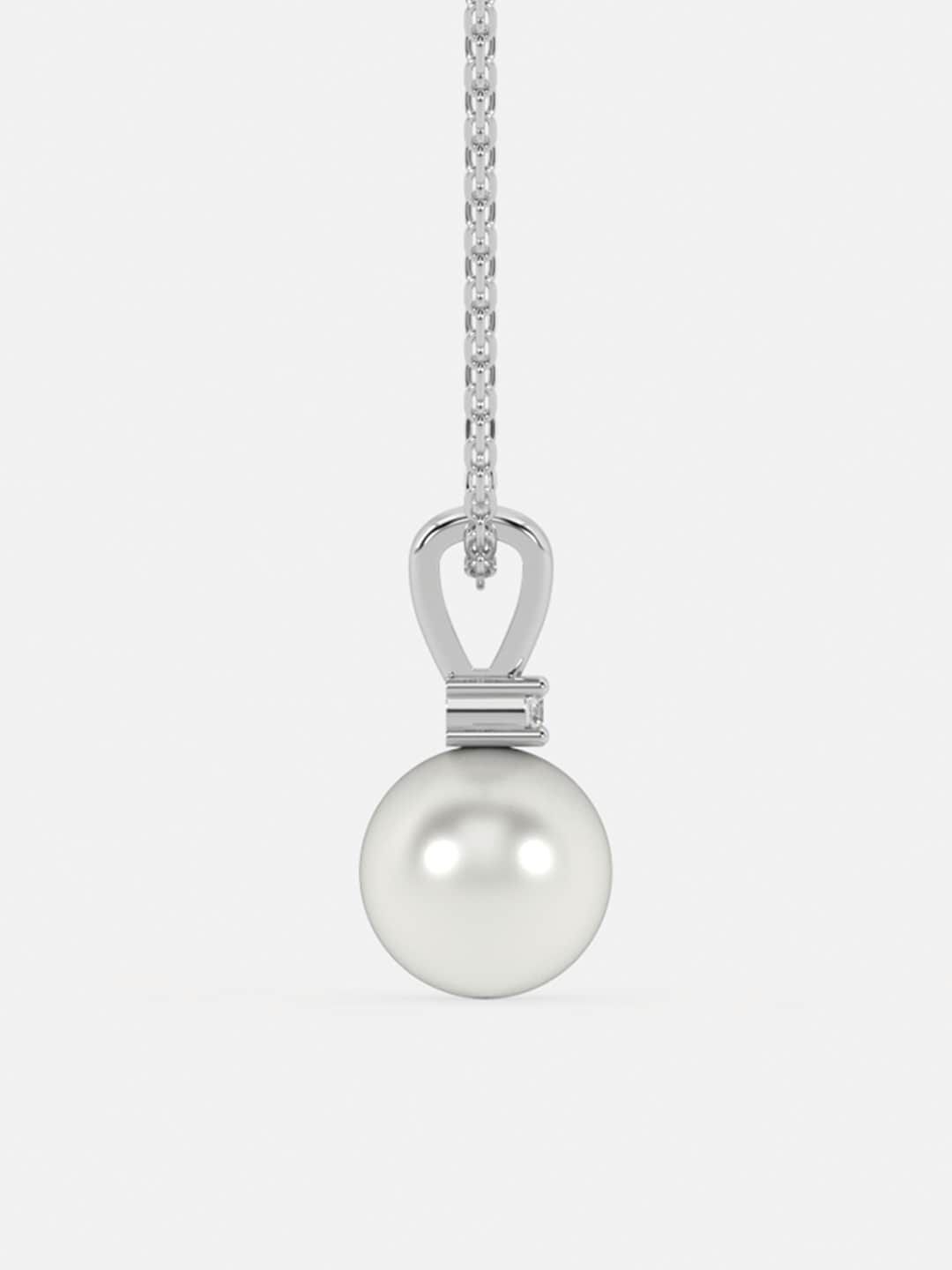 

Tipsyfly White Brass Silver-Plated Necklace