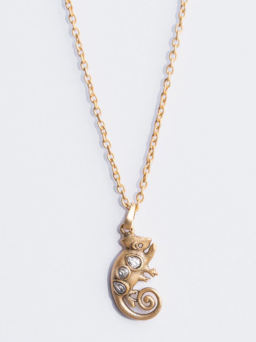 

Tipsyfly Gold-Toned Brass Gold-Plated Necklace