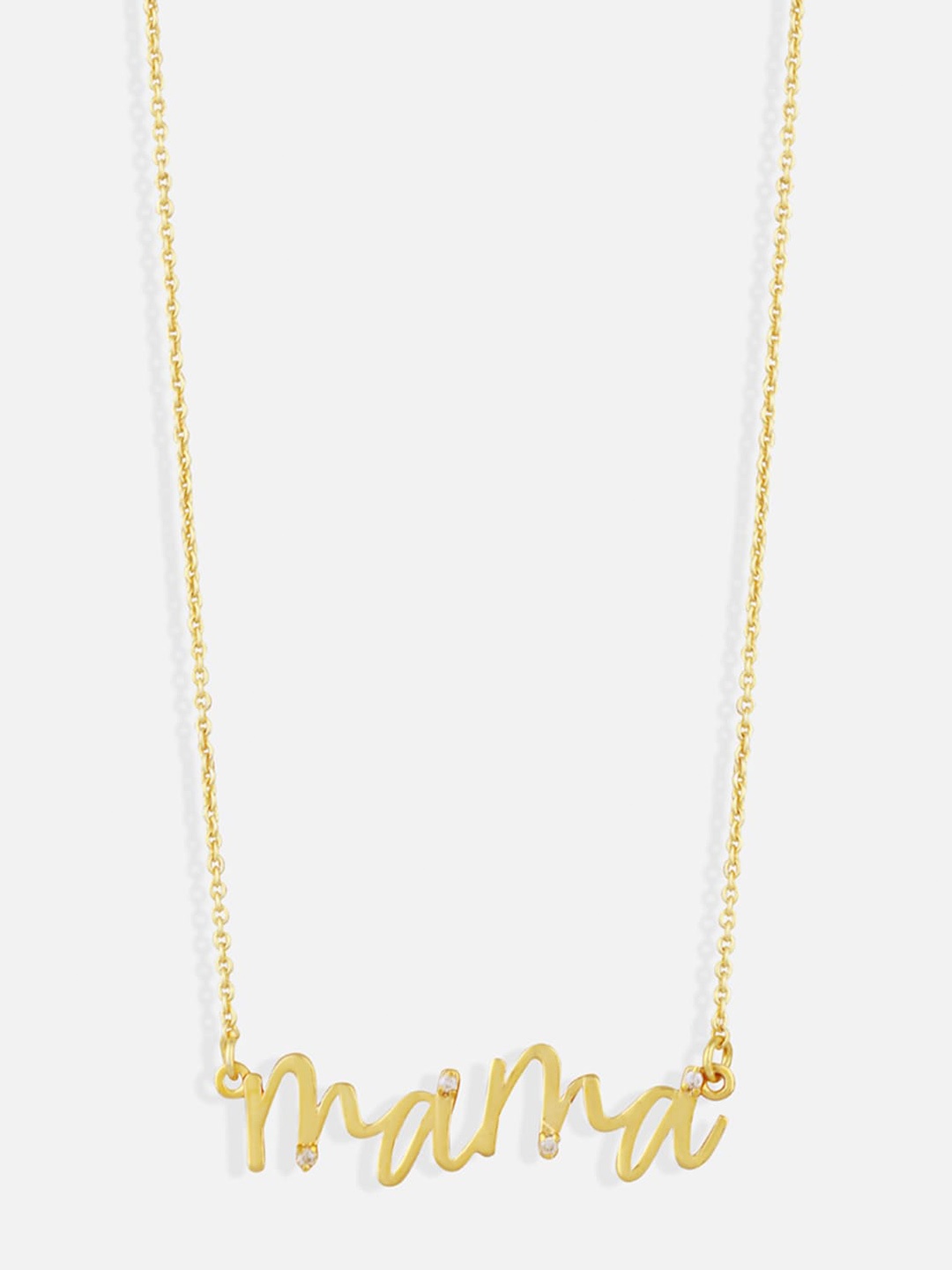 

Tipsyfly Gold-Toned Brass Gold-Plated Necklace