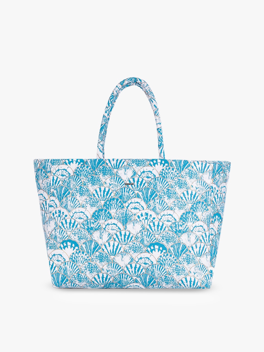 

EcoRight Women Floral Printed Oversized Shopper Tote Bag, Blue