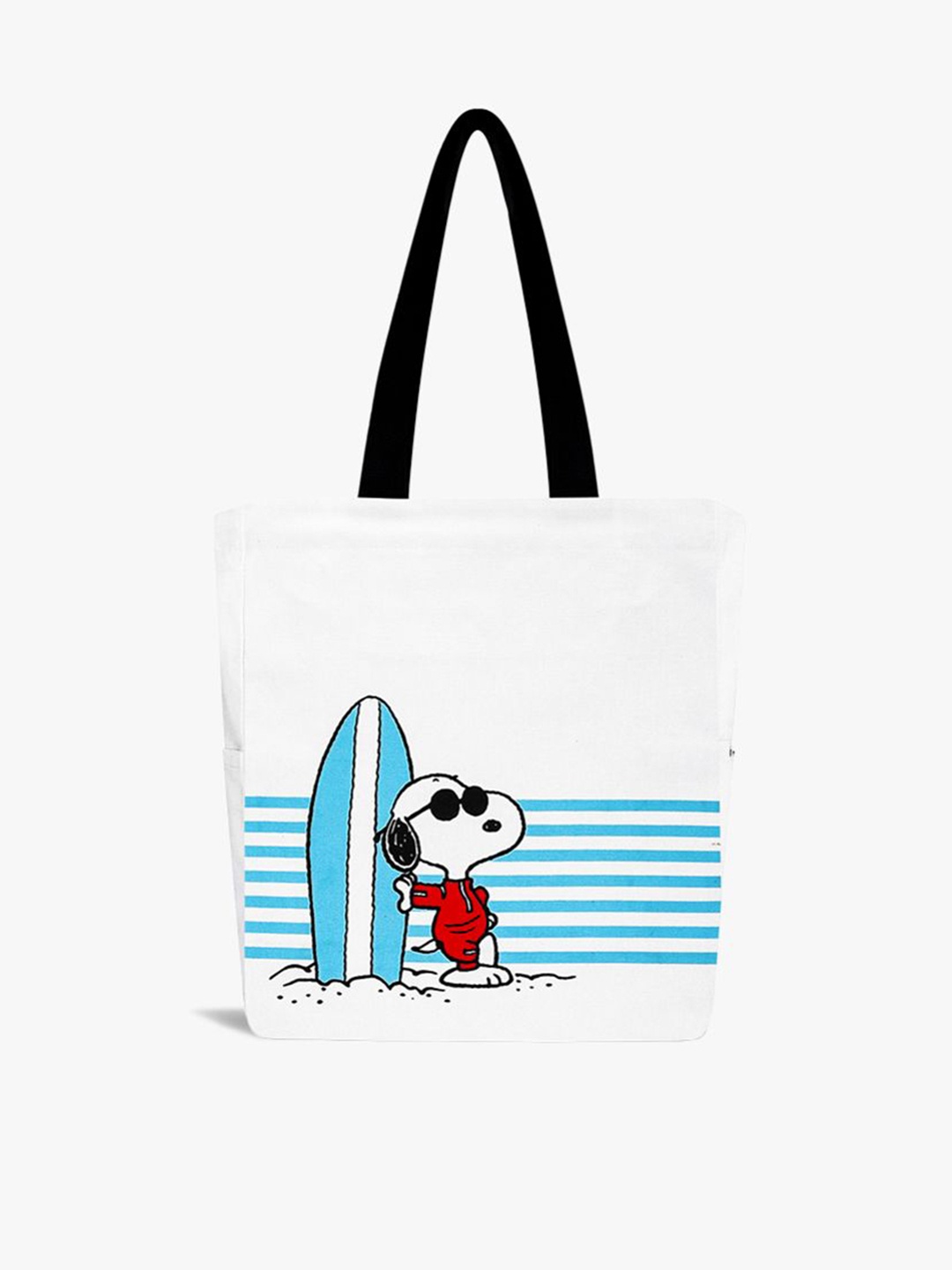

EcoRight Women Printed Shopper Cotton Tote Bag, White