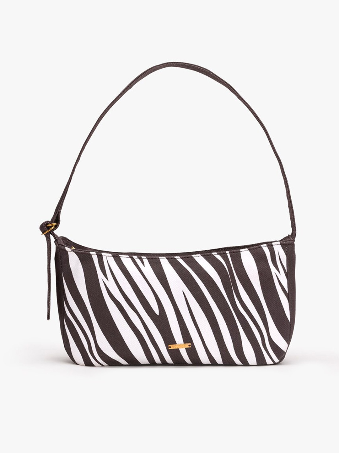 

EcoRight Brown Animal Printed Swagger Hobo Bag