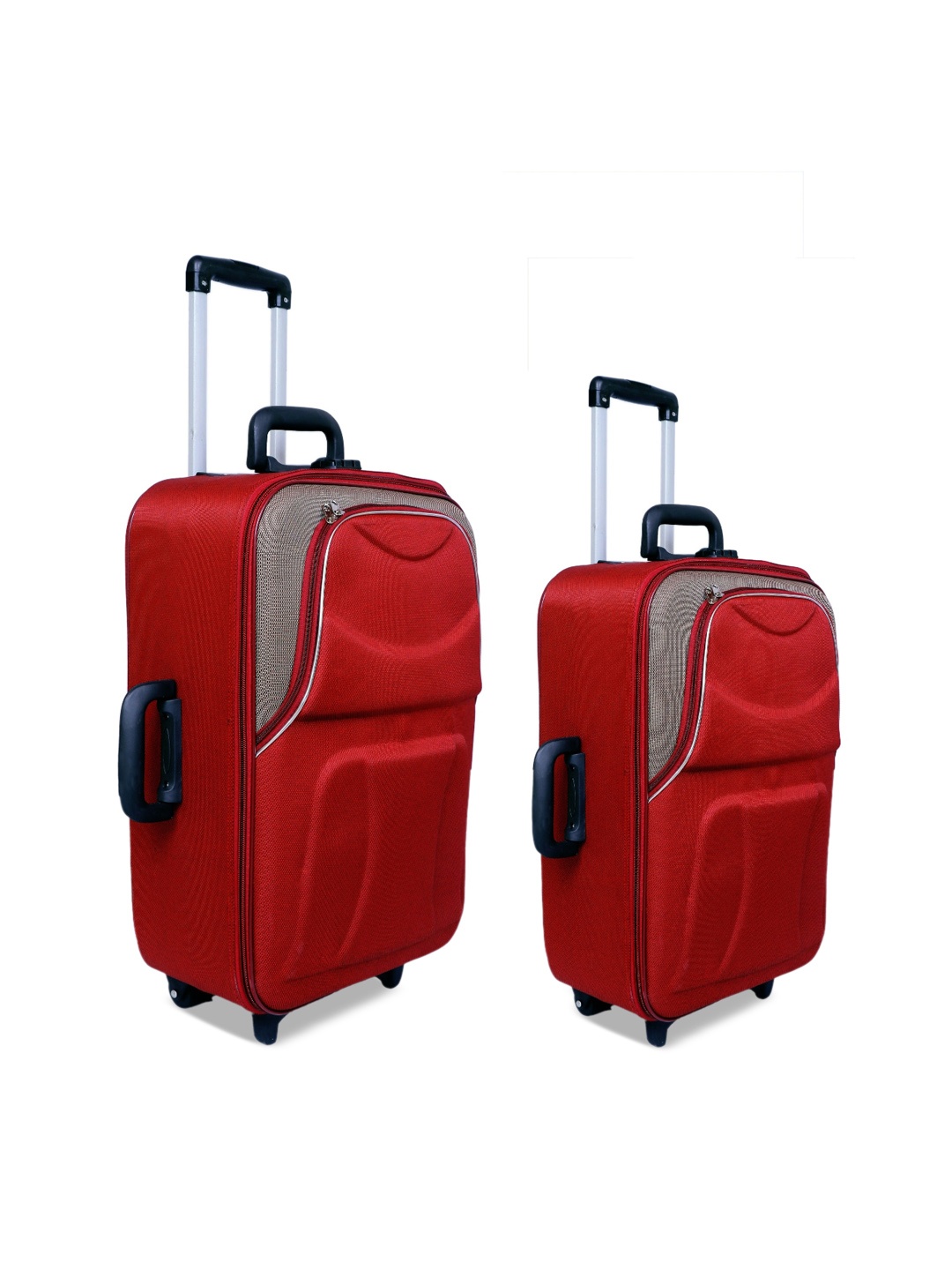 

Trumpkin Set Of 2 Red Soft-Case Trolley Bag