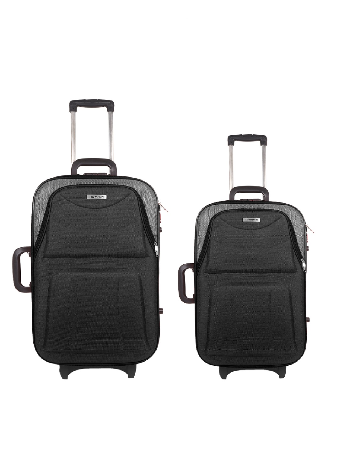

Trumpkin Set Of 2 Black Soft-Case Trolley Bag