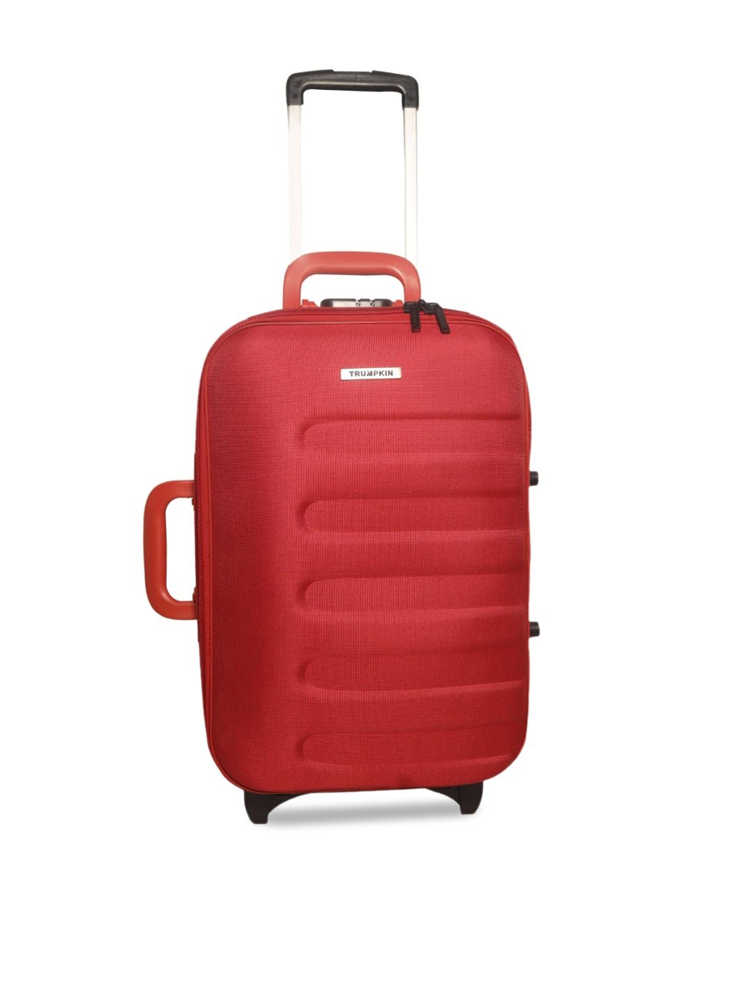 

Trumpkin Red Small Hard Luggage Polyester Trolley Bag