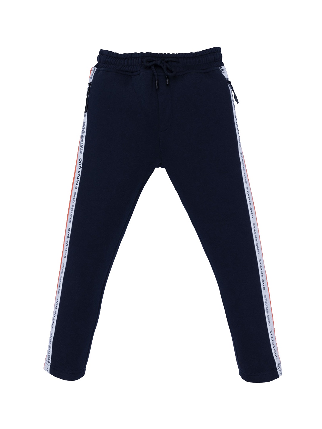 

Status Quo Boys Navy Blue Cotton Track Pants