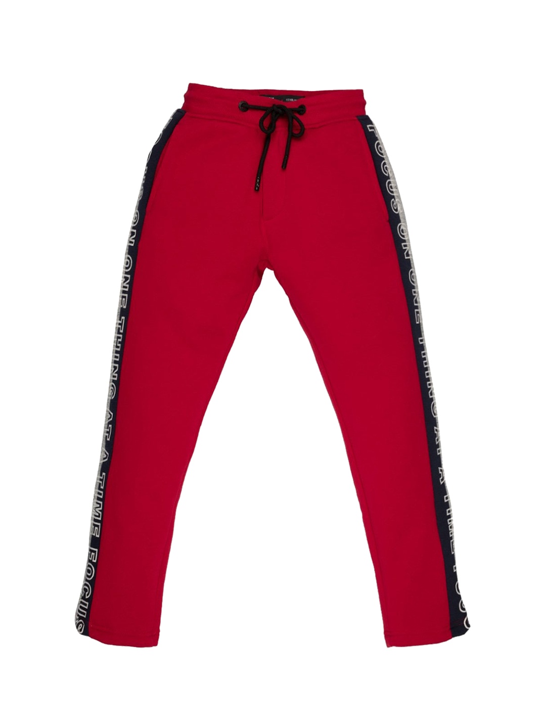

Status Quo Boys Red Cotton Track Pants