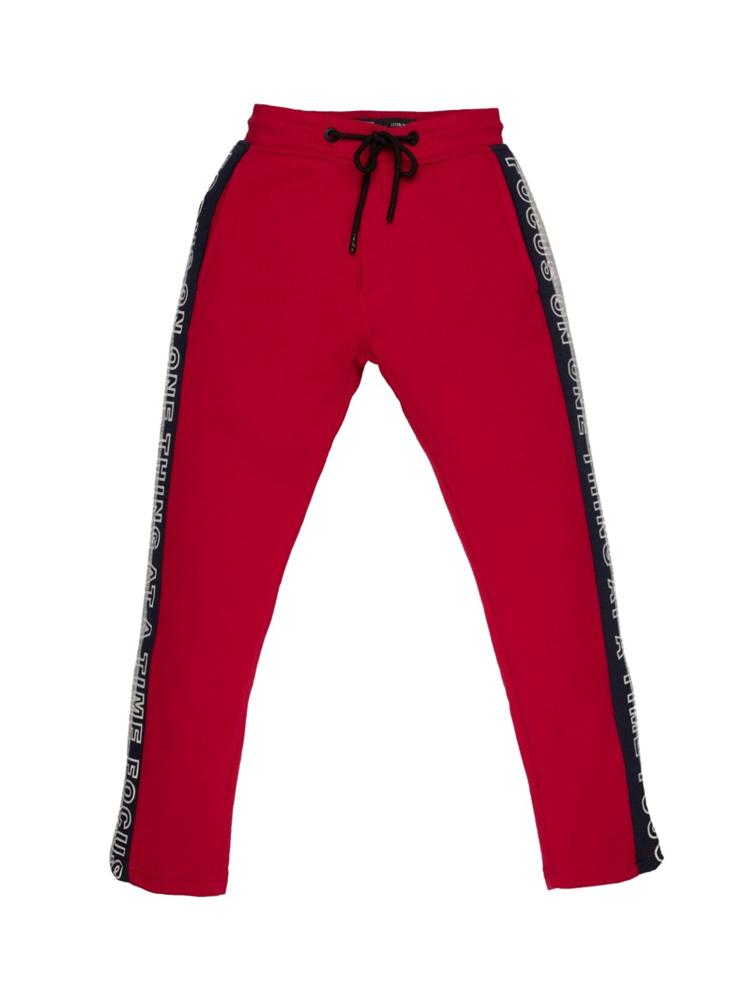 

Status Quo Boys Red Cotton Track Pants