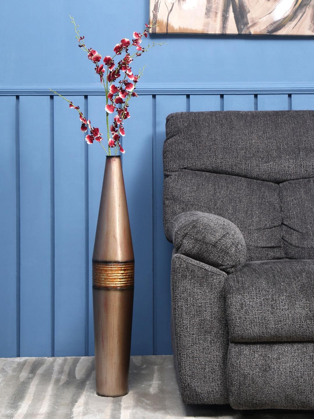 

Athome by Nilkamal Red Orchid Artificial Flowers Stick