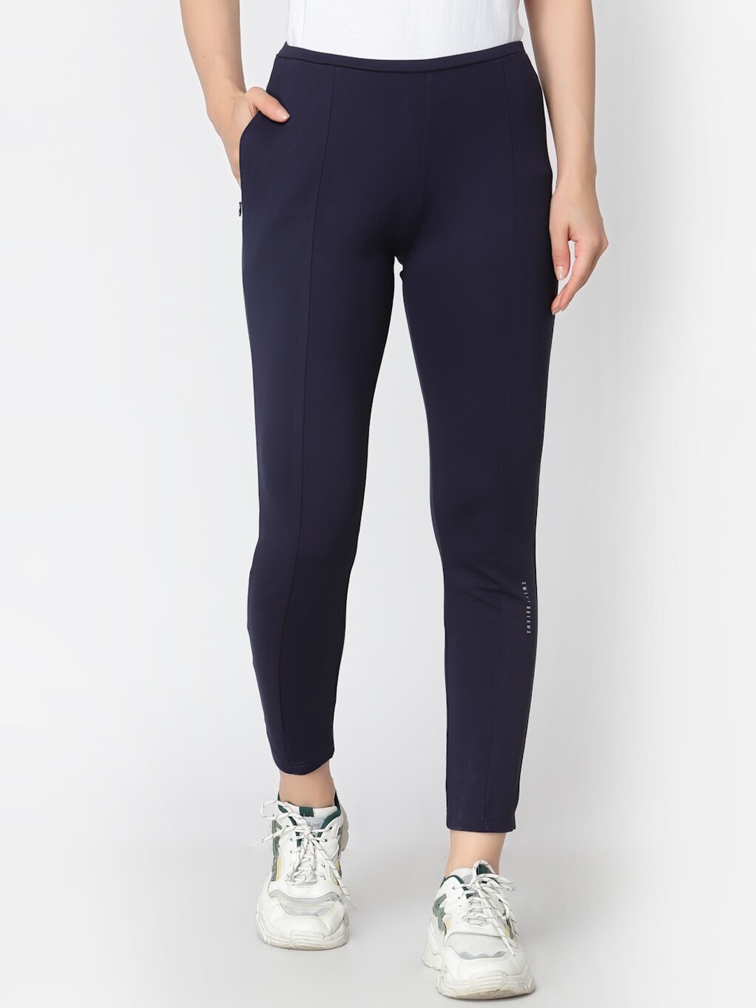 

Sweet Dreams Women Navy Blue Lounge Pants