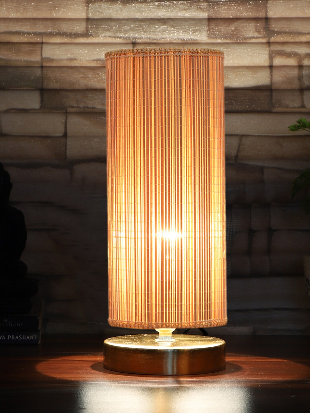 

Devansh Beige Wood Table Lamps
