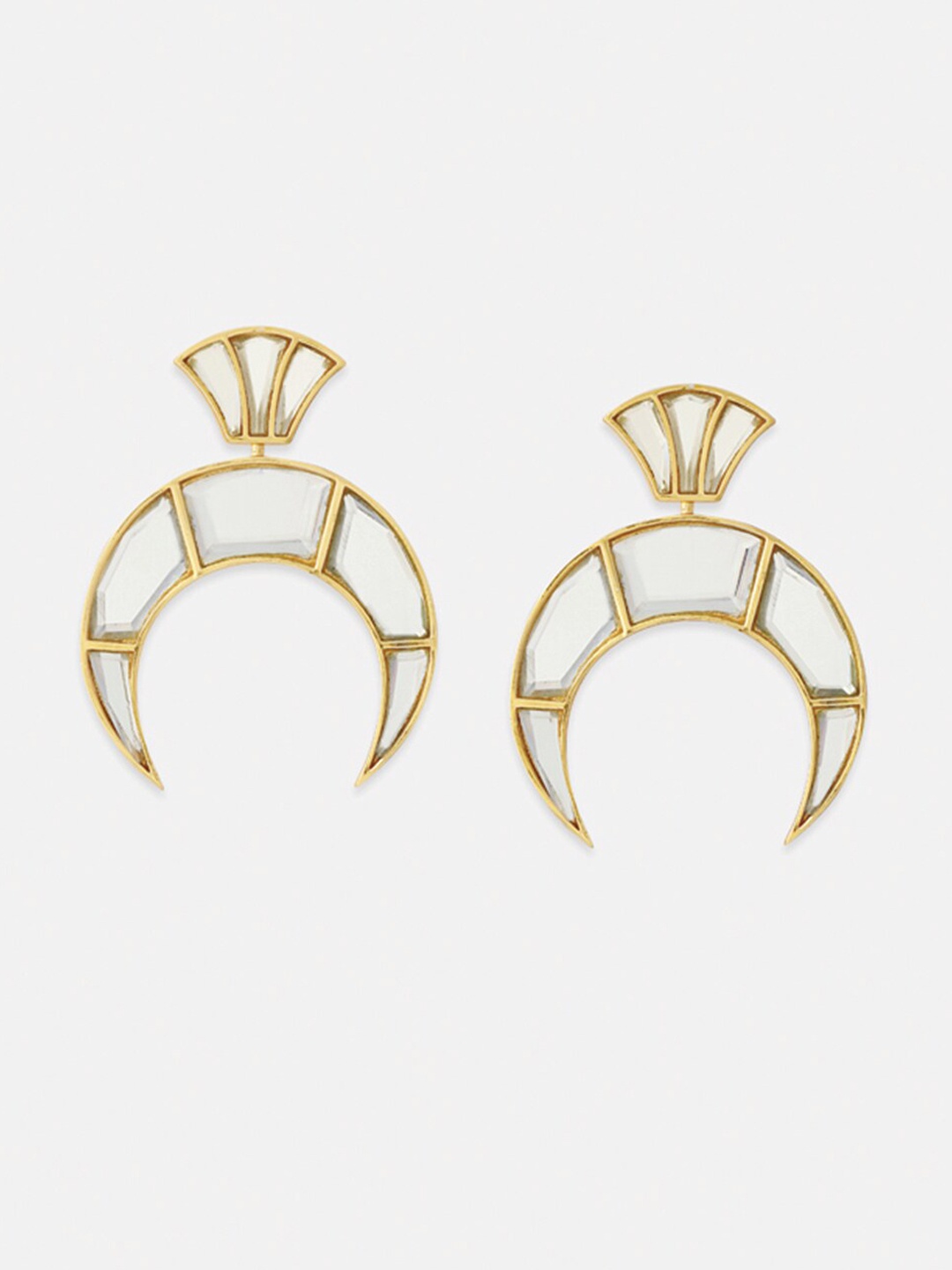 

Tipsyfly Gold-Plated Contemporary Studs Earrings