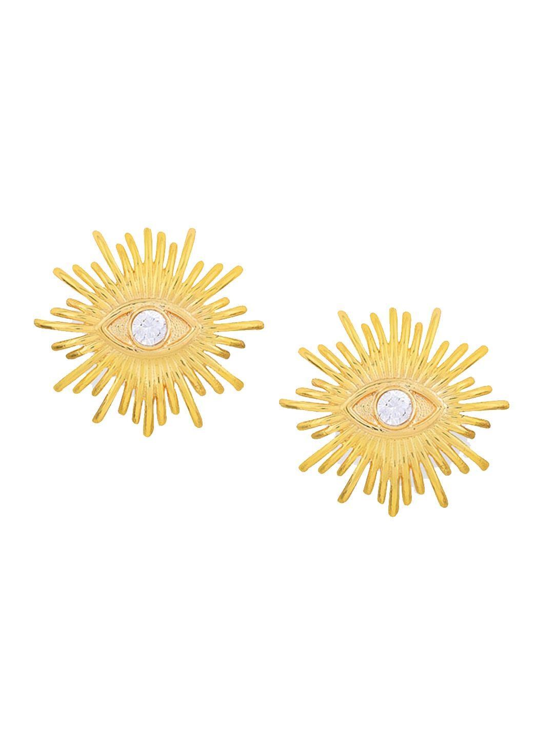 

Tipsyfly Gold-Plated Contemporary Studs Earrings