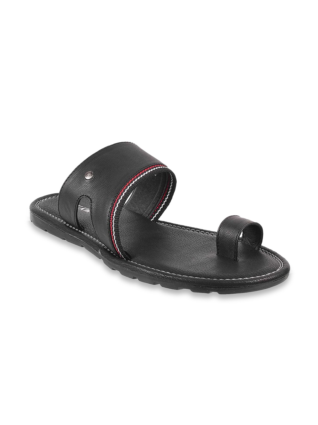 

WALKWAY by Metro Men Black Comfort Sandals