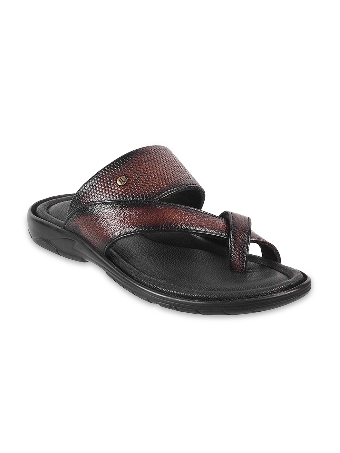 

WALKWAY by Metro Men Brown & Black Comfort Sandals