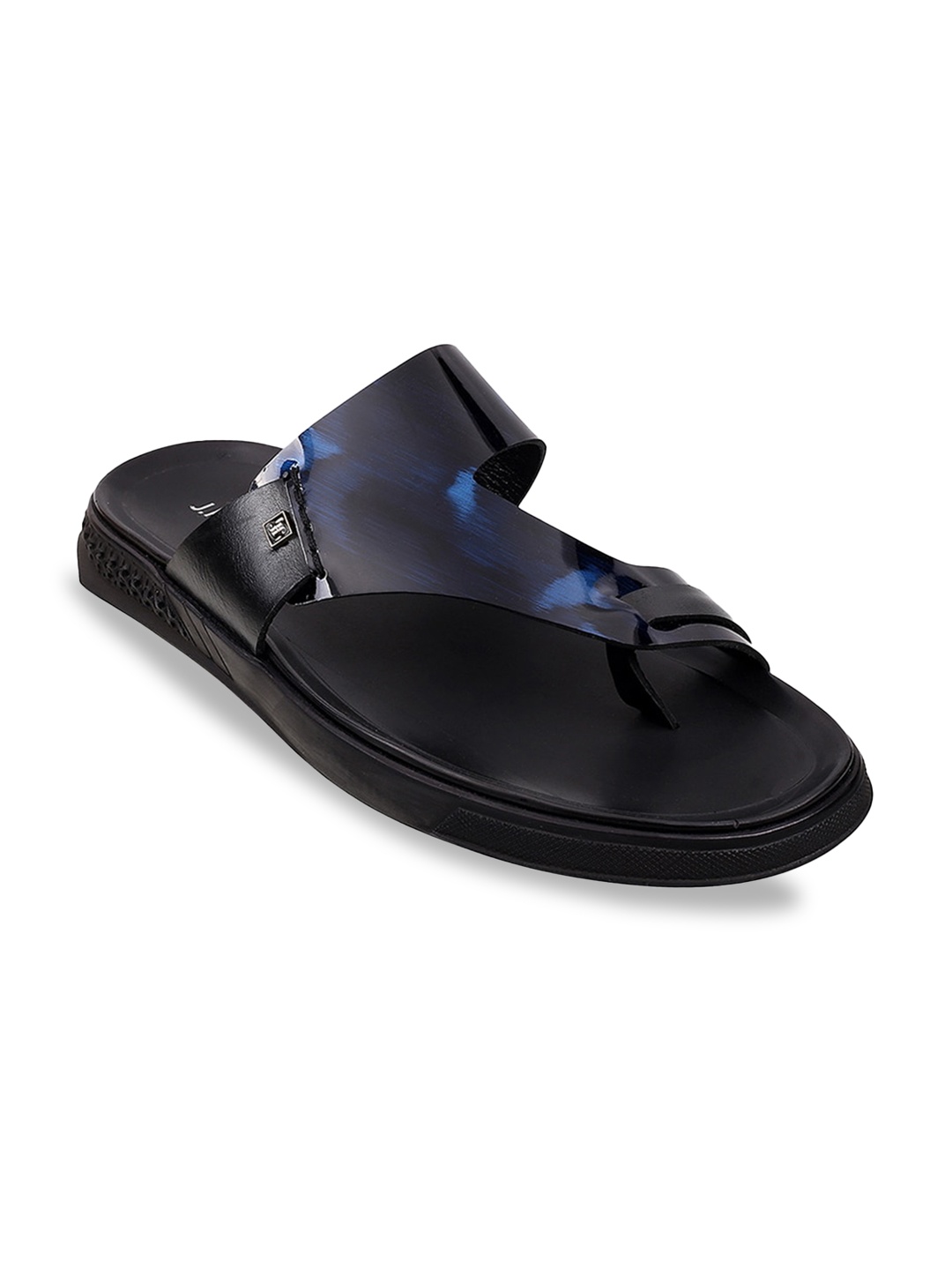 

J.FONTINI Men Blue Comfort Sandals