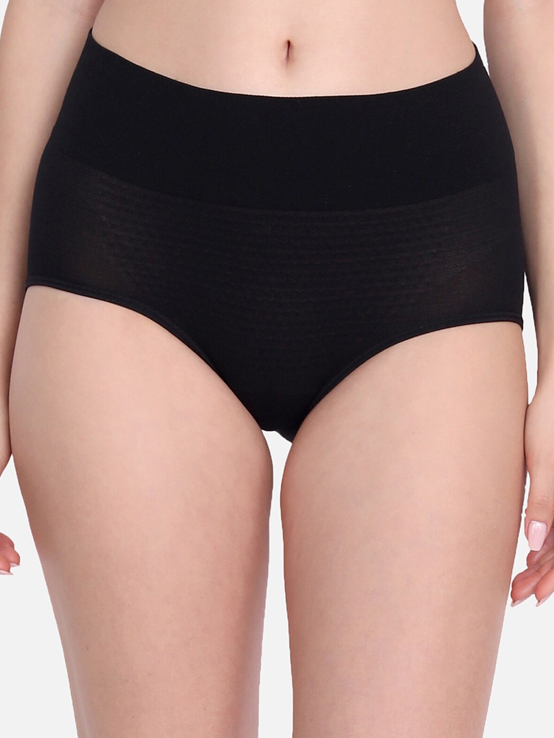 

Spiaty Women Black Tummy & Hip Shapewear