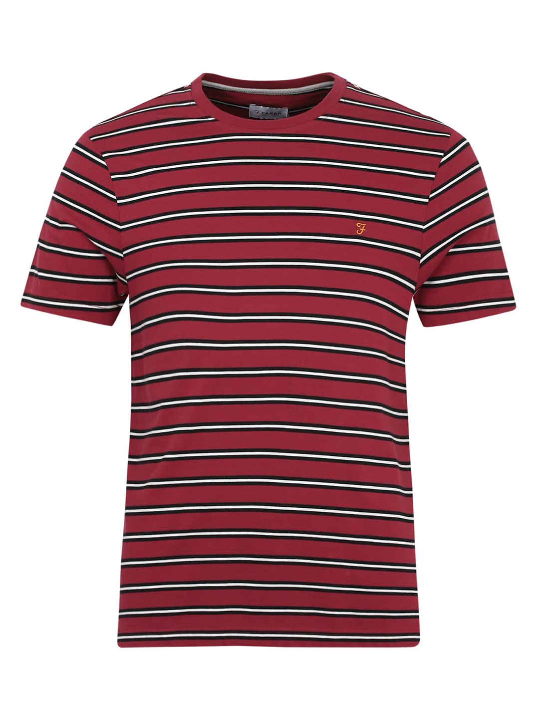 

Farah Men Red Striped T-shirt