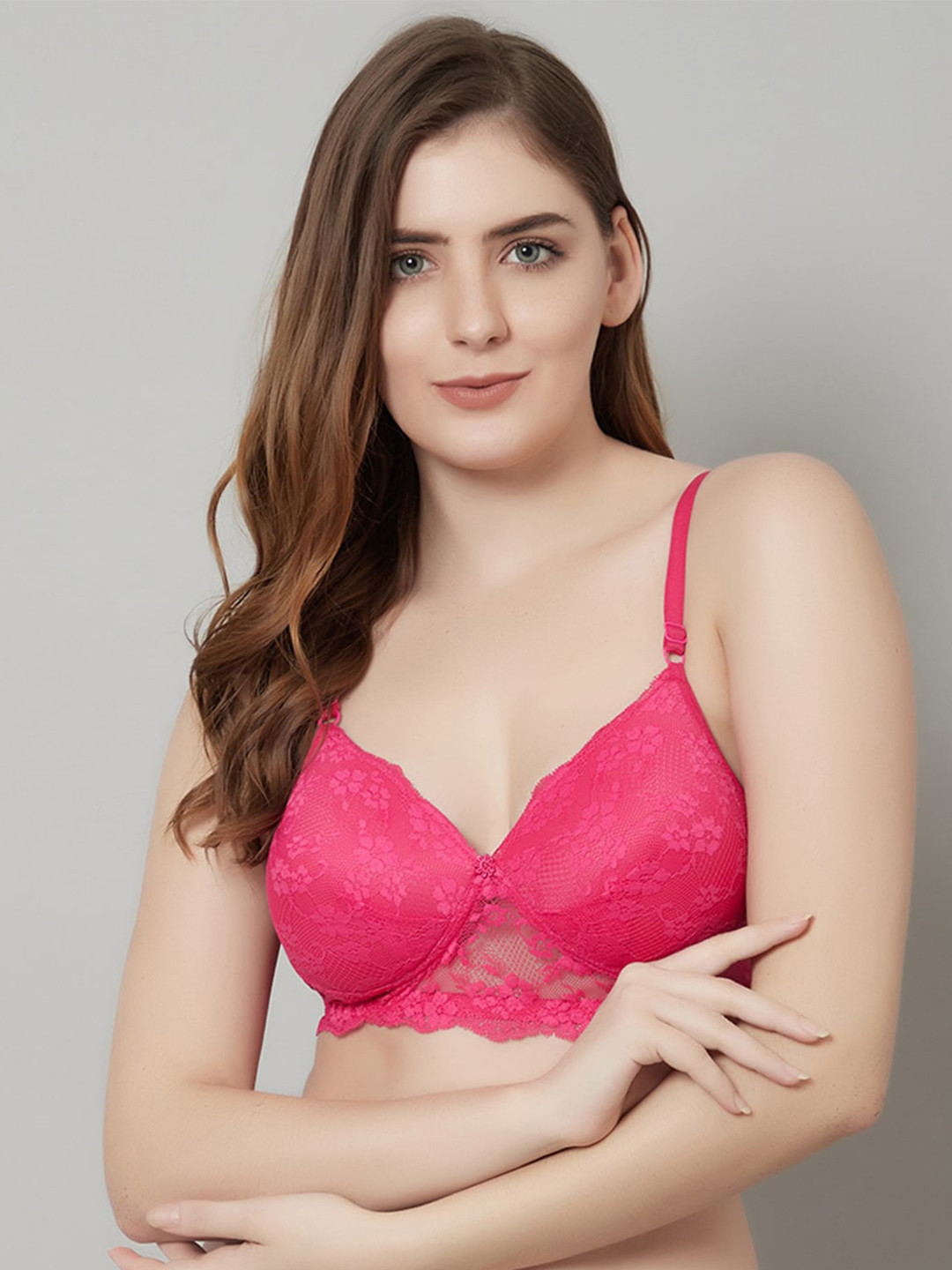 

PrettyCat Rose Non Wired Lightly Padded Bra