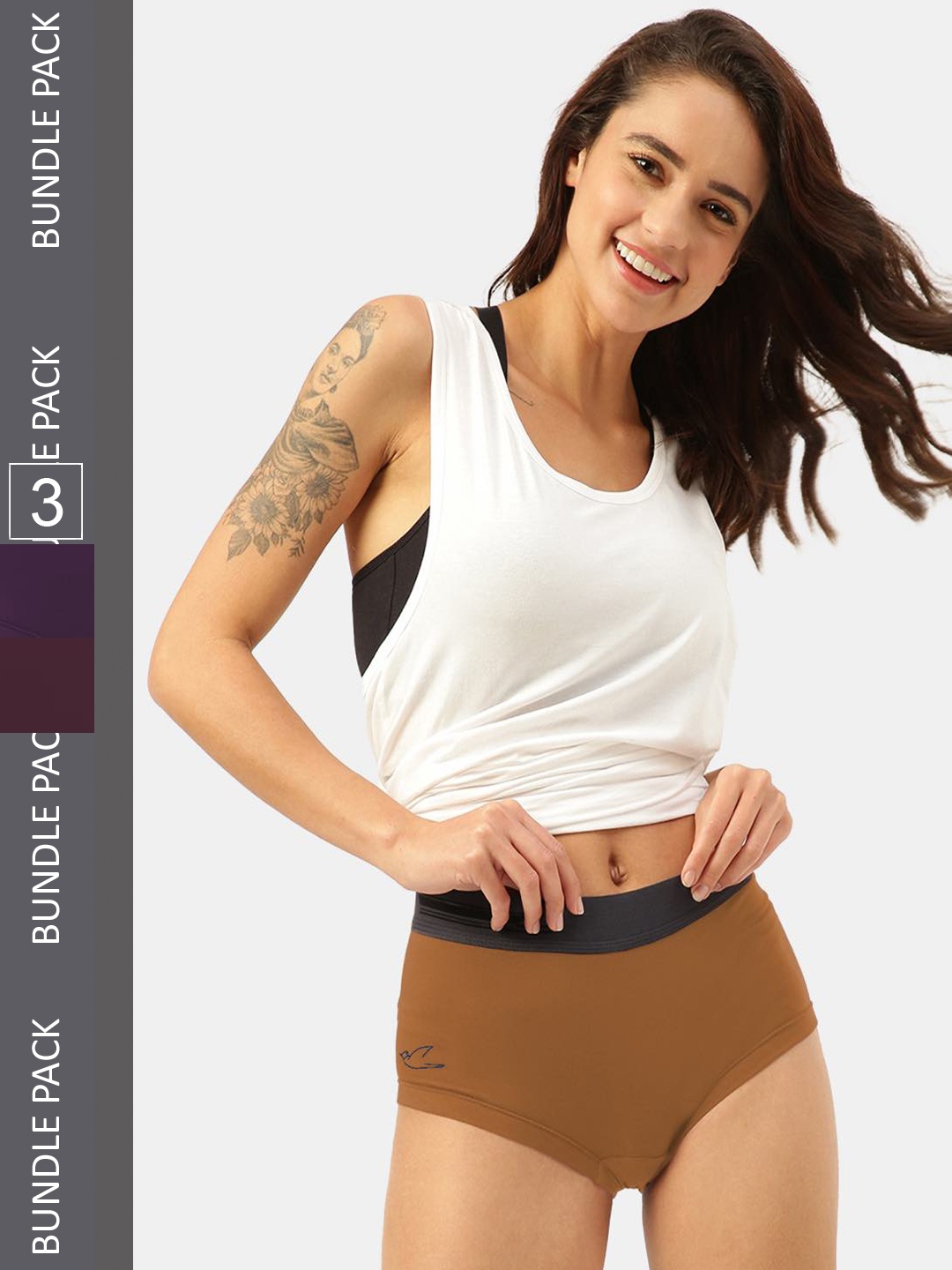 

FREECULTR Set Of 3 Antibacterial Boxer Briefs, Yellow