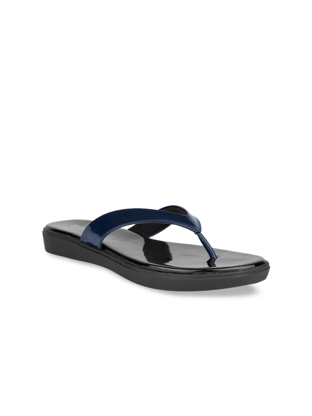 

SOLES Women Blue Open Toe Flats
