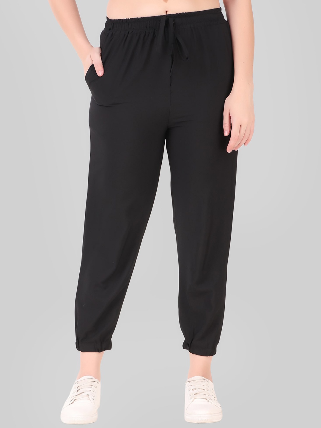 

Womenster Women Black Trousers