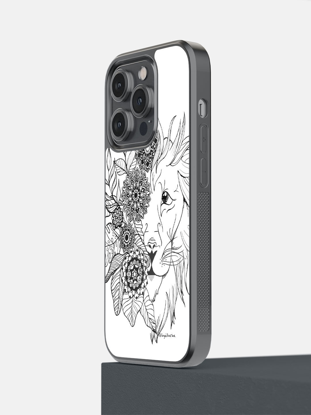 

macmerise White & Black Printed iPhone 14 Pro Phone Case