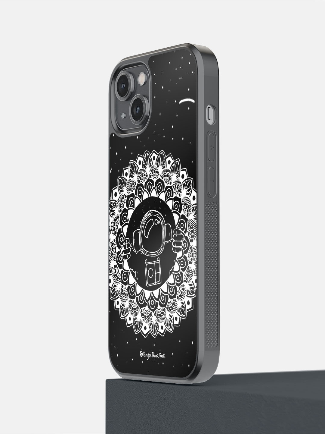 

macmerise Black & White Astronaut Design iPhone 14 Bumper Case