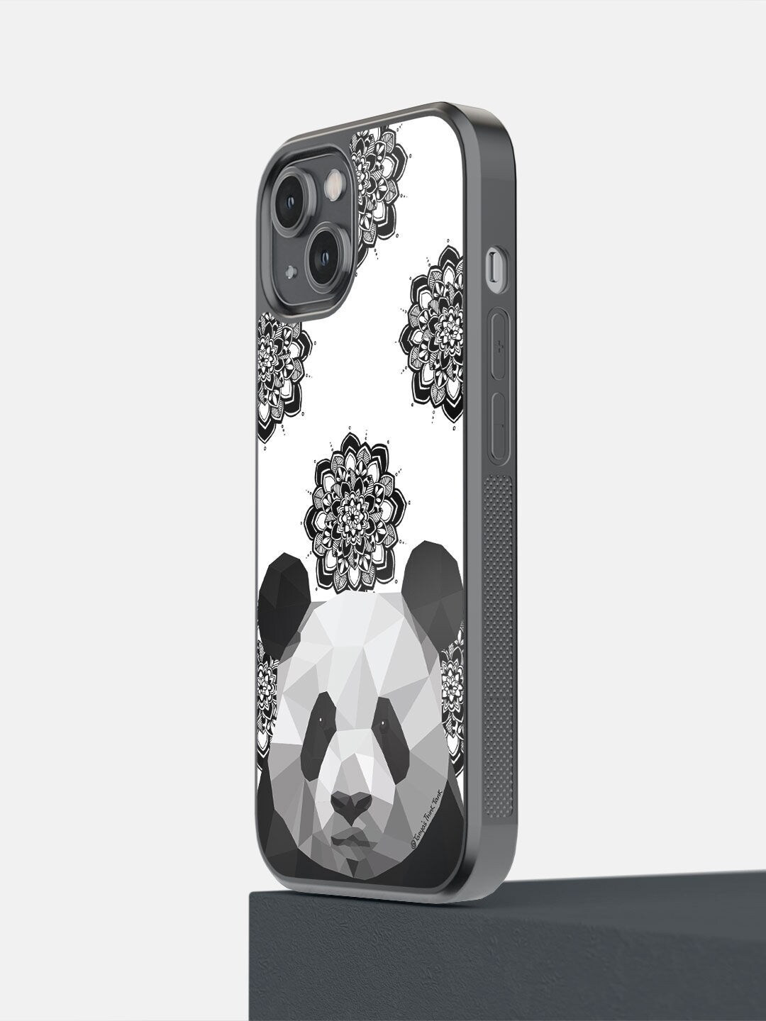 

macmerise Black & White Printed iPhone 14 Bumper Back Case