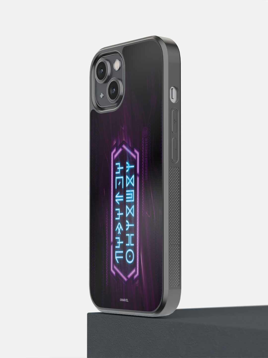 

macmerise Black Printed iphone14 Bumper Case